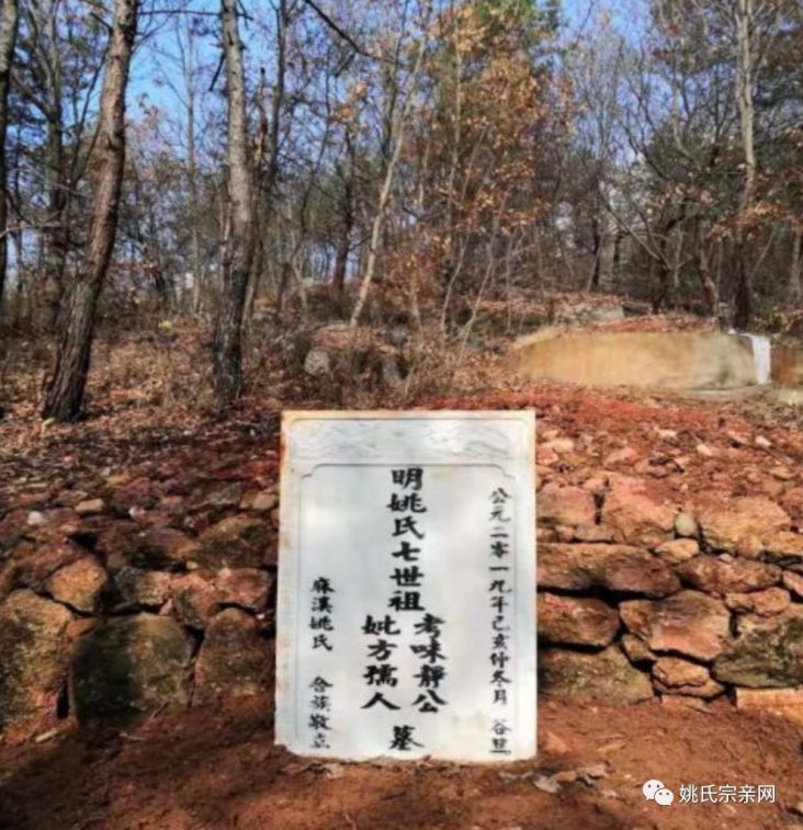 麻溪姚氏七世祖，八世祖，十世祖，坟茔择“冬节”之日，修缮祭拜。