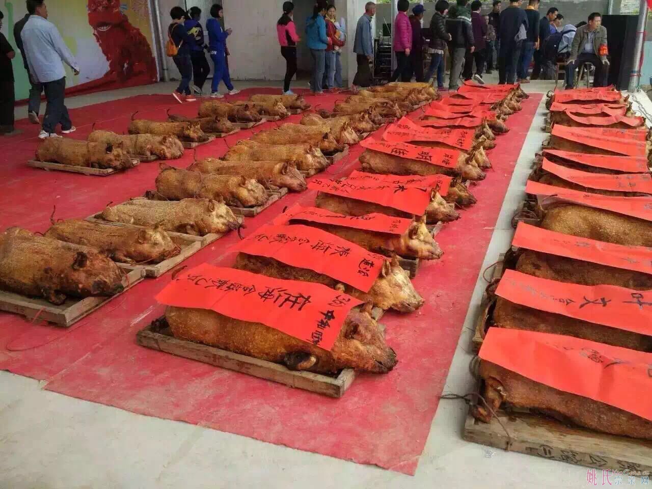 广西桂平姚氏清江公诞辰466周年纪念祭祖活动